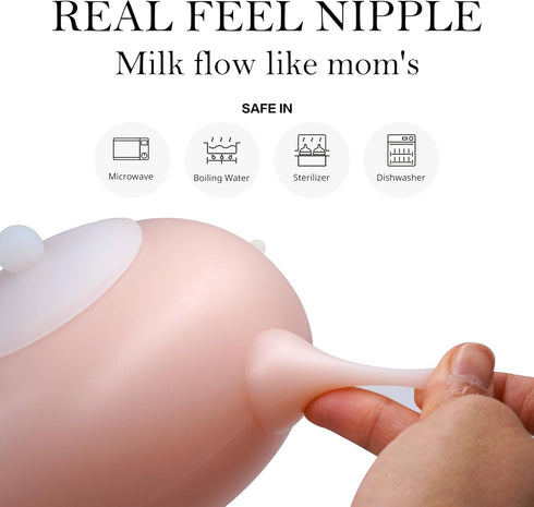 Doggiema Doggiema puppy's feeders Nipple Feeder Puppy Feeding Milk replacer Nursing Station puppy's Bottles Dongdong