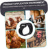4pcs Nylon Chicken Collar for Rooster - No Crow Band Noise Collars, 2 Pack for Poultry