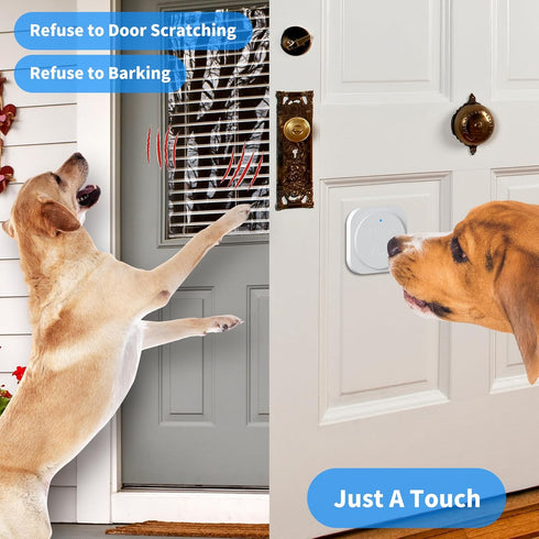 2 Pack JeaTone Dog Door Bell, Dog Bells to Go Outside, Smart Wireless Potty Training Button for Dogs, Training Dog