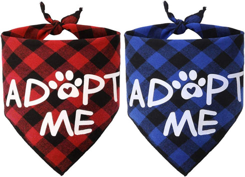 2 Pack Adopt Me Dog Bandana