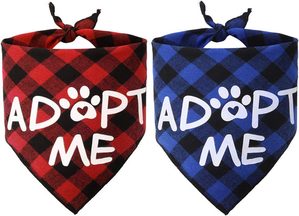 2 Pack Adopt Me Dog Bandana