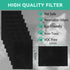8 Pcs Charcoal Filters Compatible with Van Ness Cat Litter Box - 4.5 x 6.5Inch Premium Odor Filters
