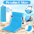 1 Karenhi Pcs Foldable Poolside Chairs Portable Beach Chair Folding Poolside Chairs for Edge of Pool for Adults