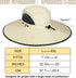 New Size L-XXL Wide Brim Fishing Sun Hat for Men - UPF 50+ Waterproof Breathable Safari Hat