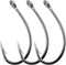 AGOOL Fly Tying Hooks, 50/150pcs Carp Fishing Hooks High Carbon Steel Barbed