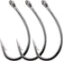 AGOOL Fly Tying Hooks, 50/150pcs Carp Fishing Hooks High Carbon Steel Barbed