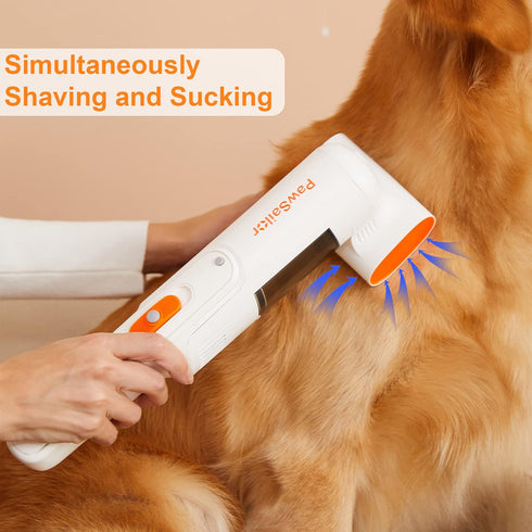 Set 99% Cordless Pet Vacuuming and Grooming Kit Pet Grooming Vacuum, Professional Hair Cleaning Tool for Dogs Cats
