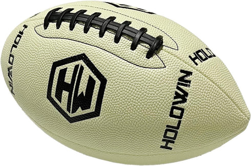 Holographic Luminous Light Up Reflective Football, Glowing in The Dark, Great Toy Gifts for Boys, Kids, Men