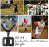 Number Necklace for Boy, Black Athletes Number Stainless Steel Chain, Personalized Sports Jewelry for Men