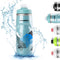 ROCKBROS Bike Water Bottle, 21oz Bicycle Water Bottle with 5hrs Insulation, Leakproof Design for Sports