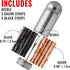 Tubeless Bike Tyre Repair Kit for MTB Road Bike Tyres Repair Puncture Puncture Puncture Staple Kit Includes Storage Can