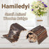 Hamiledyi Hamster Bridge, Rat Ladder Wooden Bridge Toy for Small Animals, Natural Hideout (Pack of 2)
