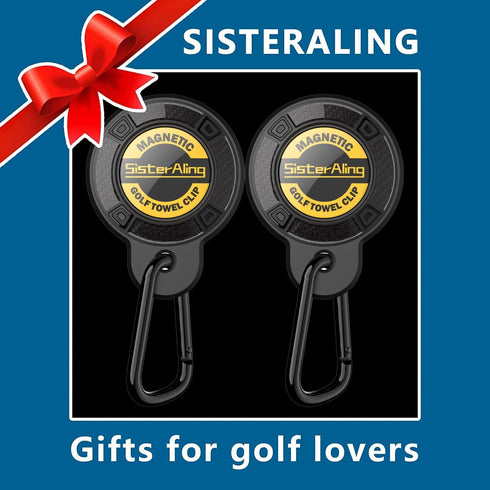 Magnetic Clip for Golf Towel, Removable Industrial Magnetic Accessories for Strong Hold to Golf Carts