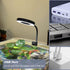 Upgraded Clip On LED Light for Fish Tank, Small USB Light with Dimmer for 1 to 5 Gallon Tanks