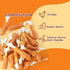 21.2 oz Jungle Calling Chewy Chicken Dog Treats Real Chicken Calcium Bone, Rawhide Free, Teeth Clean & Breath Fresh Dog