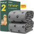 JERIA 2 Pack 72"x 72" Waterproof Non Slip Wee padReusable Washable Pee