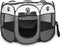 Pet Playpen: Foldable Dog Playpens, Portable Exercise Kennel Tent for Puppies/Dogs/Cats/Rabbits, Large Indoor Outdoor