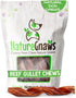 Nature Gnaws Beef Gullet Springs for Dogs, 7-8" (12 Count) - Natural Beef Jerky Stick Chew Treats