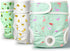 Pet Magasin Reusable Dog Diapers Female Washable, Premium Doggie Diapers for Period Heat, Pack of 3, L (18”-24” Waist)