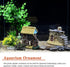 Mesee Aquarium Pirate Captain Decoration, Skeleton Seaman Landscape Fish Tank Decor