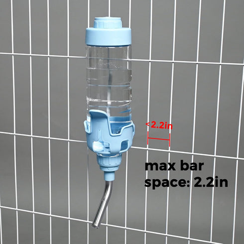 Vannon Dog Water Dispenser for Cage, 20oz Auto Feeding Crate Bottle for Dogs, Cats & Rabbits, BPA Free