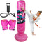 Onirii Kids Inflatable Punching Bag,66 Inch Large Stable Kids Inflatable Boxing Bag