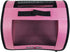 Tote for Lifelike Stuffed Interactive Pet Dogs and Cats, Pink, Nylon and Mesh Toy Carrier