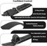 Reflective Padded Dog Collar with Soft Neoprene, Quick Release Basic Collar for Large Dogs, Black