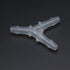 Xiaoyztan 6 Pcs Y-Type Aquarium Air Pump Accessories, Polypropylene Equal Barb Tubing Splitter Connectors