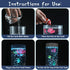Bubble Fish Lamp, Sensory Bubble Tube Lamp, Artificial Fish Tank with Moving Fish, to Light Up Your Life Like a Lamp