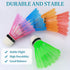 Hysagtek 12 Pcs Badminton Shuttlecocks - Indoor Outdoor Sport Ball for Training Exercise Gym Fitness Game