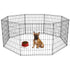 Bestpet 24 Tall Foldable Dog Playpen Crate Fence Pet Kennel Play Pen