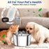 12 12 67oz/2L 108oz/3.2L Cat Water Fountain Filter Replacement, Pcs Cat Filters Pet Water Fountain Filter with Pcs