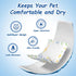 FurVeluxia 160ct, Dog Diaper Liners Booster Pads for Male and Female Dogs, Super Absorbent Disposable Belly Band Liners