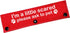 Funny Dog Leash Sleeve I'm a Little Scared, Please Ask to Pet Wrap Alert Hanging ID Patch Tag