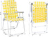 HEPMIMZHU 2 120kg Pcs Folding Portable Beach Chair, High Back Low Seat Lightweight Beach Chairs for Beach Tent Camping