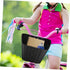 NOLITOY Bike Front Carrier Basket Braided Plastic Bike Vegetable Basket Black Retro Style Front Handlebar Storage