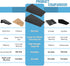 Squat Wedge Block for Heel Elevated Squat, Weightlifting Calf Stretcher Slant Board for Mobility and Strength