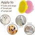 Aoche 4Pack Pet Grooming Brush Kit, Dog Bath Brush, Flea Comb, Soothing Massage Rubber Comb, Cat Tear Stain Comb
