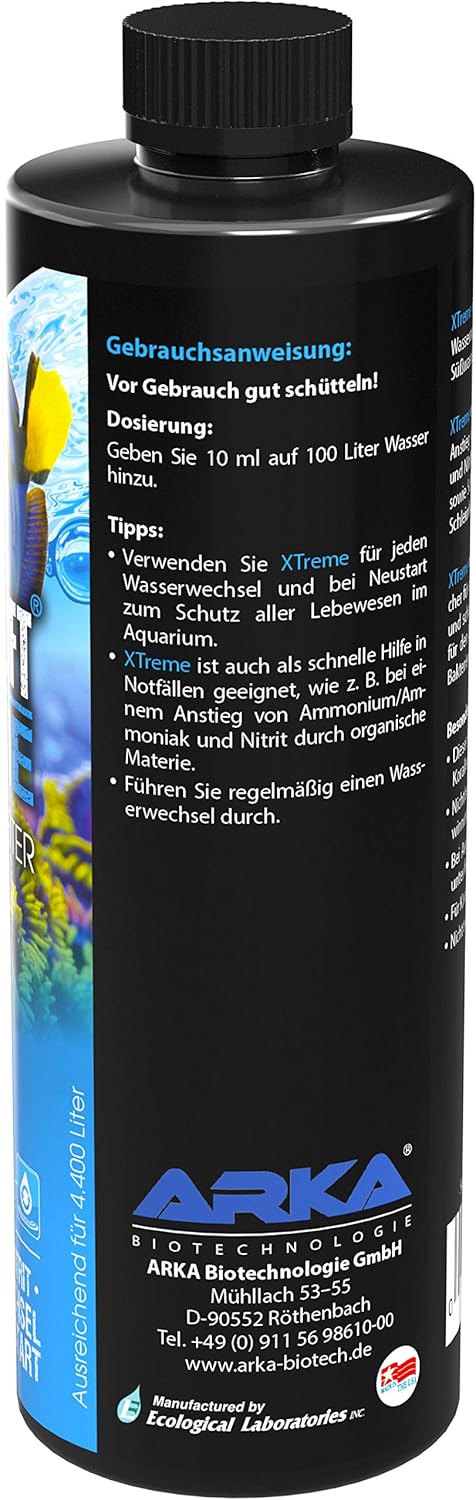 MICROBE-LIFT XTA16 Xtreme Water Conditioner Treatment for Aquariums and Fish Tanks, 16 Ounces