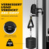 Gym Equipment Cable Attachments for Home Workout Equipment Machine, Grip Attachments, Resistance Bands Handles for