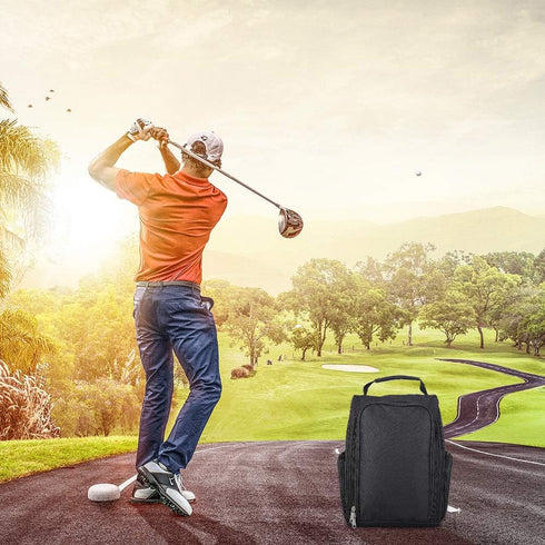 Golf Shoes Bag for Men - Sport Travel Case Carry Tote Bag for Golf, Tennis, and Other Accessories
