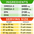 3 (180Ct) STRELLALAB Omega for Dogs - Fish Oil Treats - Allergy & Itch Relief Skin & Coat Supplement - Dry Itchy Skin