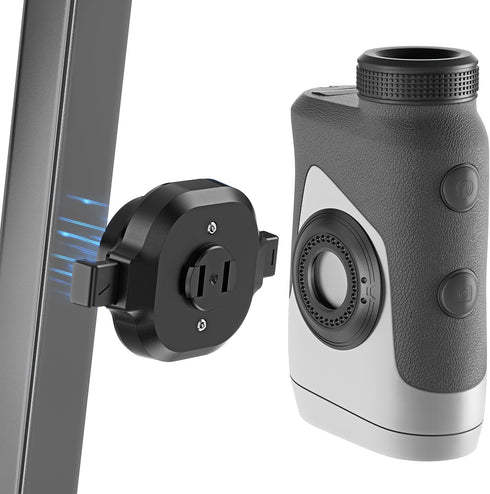 A2C Magnetic Range Finder Holder One-Lock Golf Rangefinder Mount with 3M Adhesive Adapter,