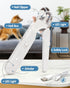 Motiilanco 2-in-1 Trimmer Dog Nail Clippers & Grinder with LED Light, Quiet Electric Pet Nail for Large Medium Small