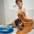 Dog Shower Attachment Kit - Pet Washing Hose Grooming Brush & Scrubber for Bathing Cats and Dogs, Easy Installation