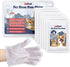 Pet Glove Wipes for Dogs - Coconut Scented Cleaning Gloves, Dual-Sided Grooming for Cats, 6 Count for Daily Care and