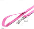 10ft Pink Dog Leashes - Strong Traditional Style Extra Long Leads for Large, Medium & Small Dogs - Great for Parks,