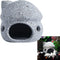 Aquarium Mushroom House Decorations, Small Ceramic Pleco Caves for Betta Fish Tank Accessories