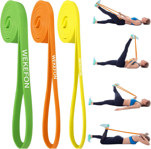 Resistance Bands Set, Pull Up Assist Bands for Mobility, Powerlifting Exercise Bands for Home Workouts